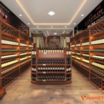 Thiết kế showroom rượu nhập